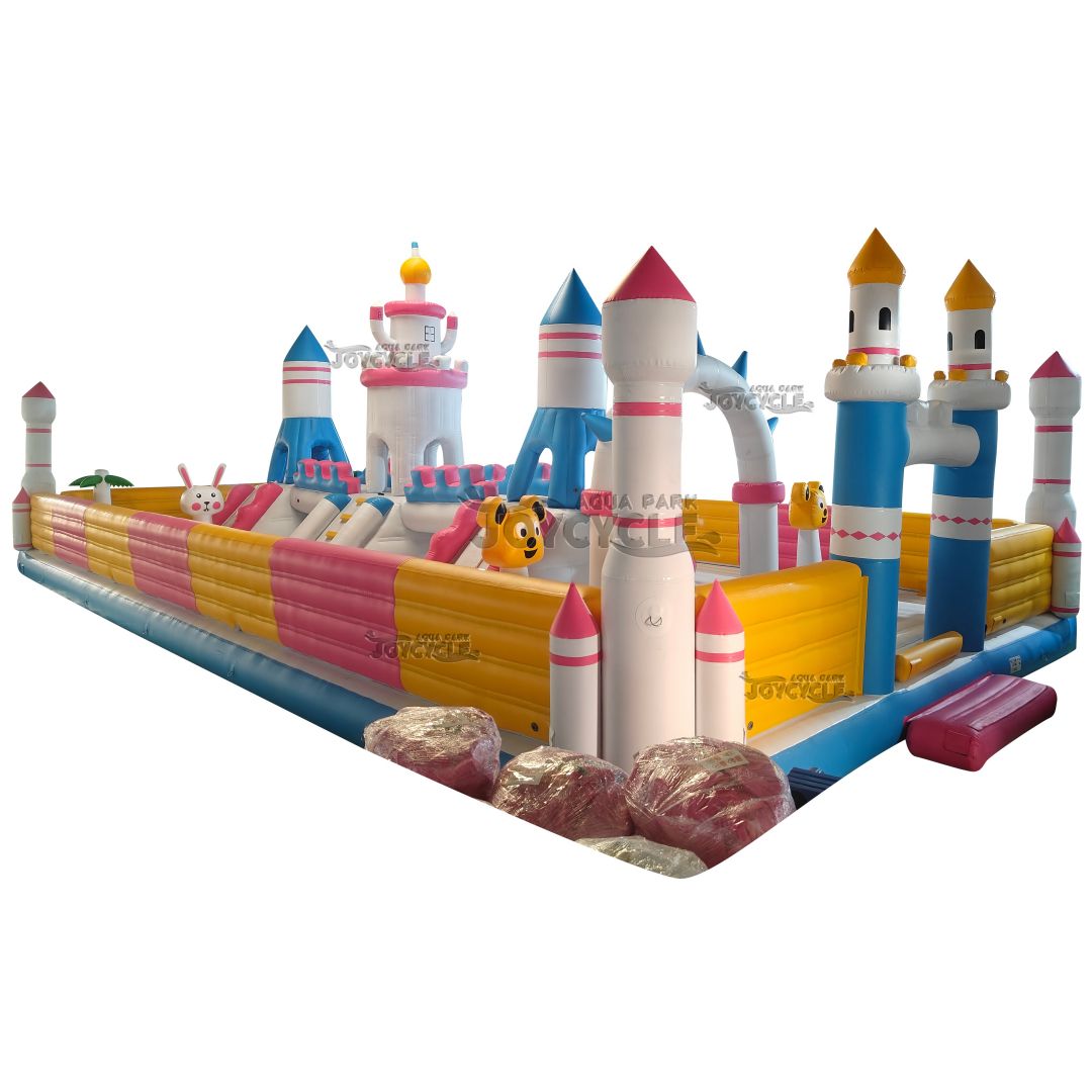 Small Floating Inflatable Water Obstacle Park for Child JC-APS109